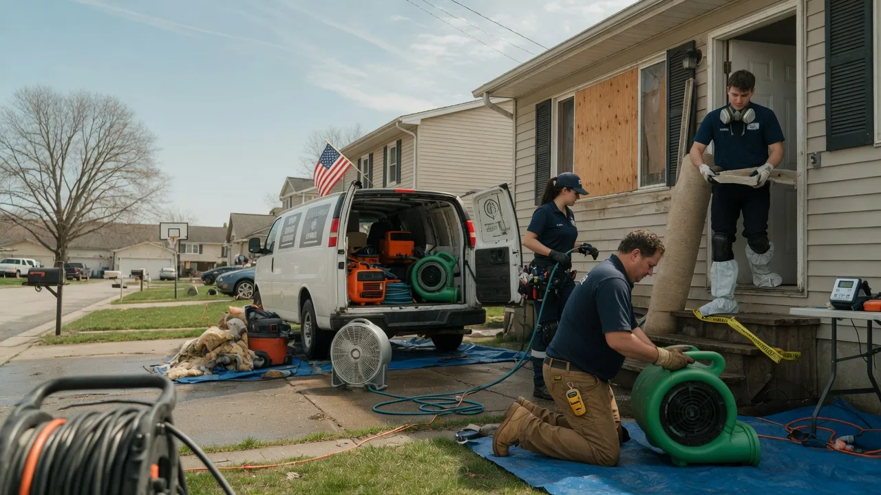 Water Damage Restoration in Conyngham, PA near me